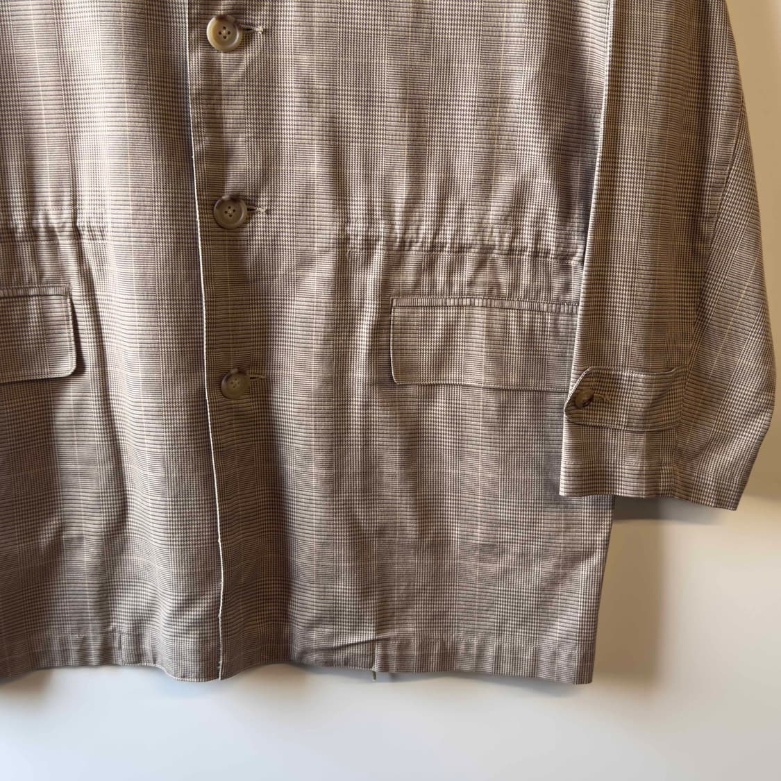 90s 폴로 랄프로렌 체크 코트 상품이미지3