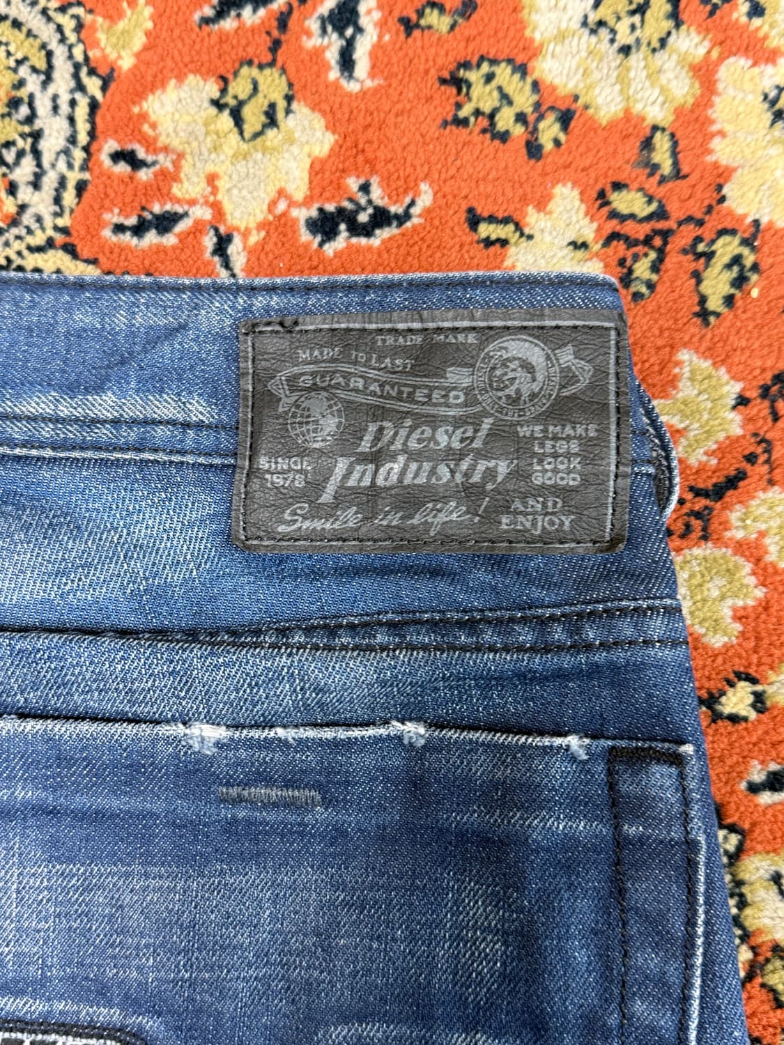 디젤 자탄 0073H 부츠컷 플레어진 데님팬츠 30x32 상품이미지3