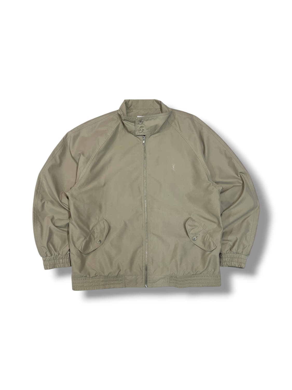 90s 입생로랑 빅로고 스윙톱 자켓 (L)   상품이미지4