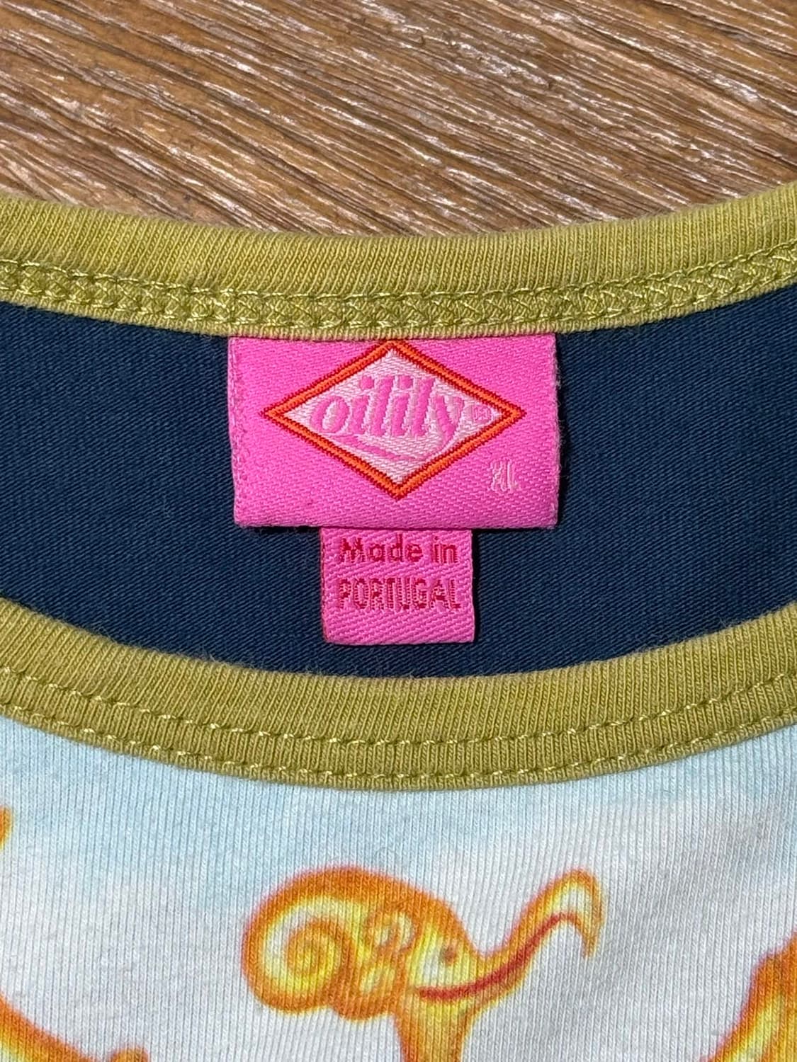 오일릴리 올리브 블루 그래픽 롱 슬리브 상품이미지7