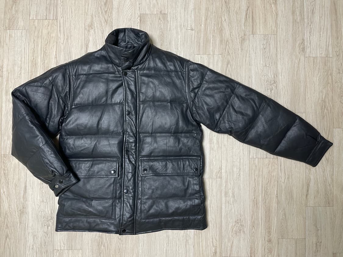 100) 70's 복각 모건 소가죽 시에라 다운패딩(RRL&LVC&폴로) 상품이미지1