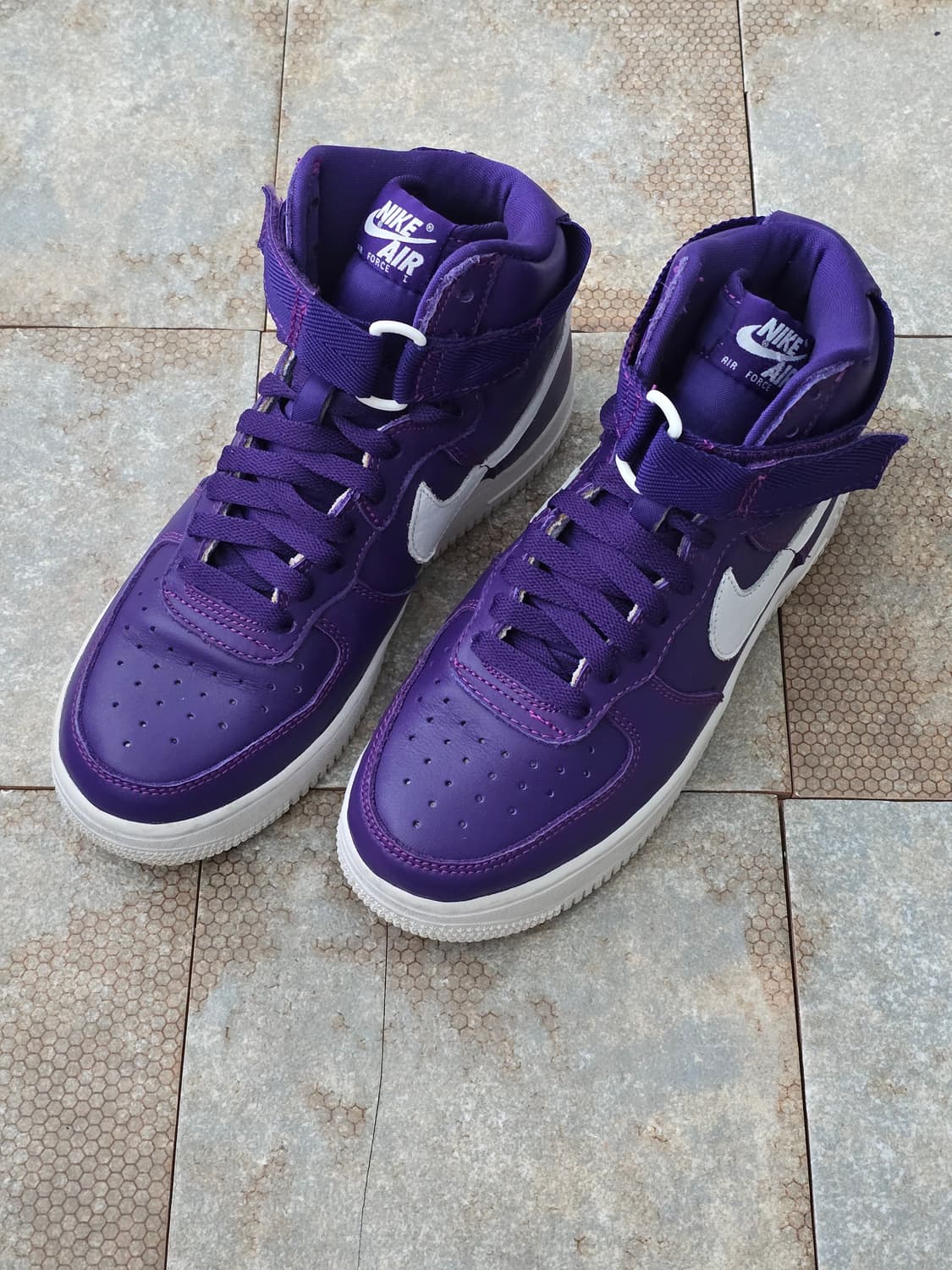 (240)나이키 에어포스 1 하이 보흰  상품이미지1