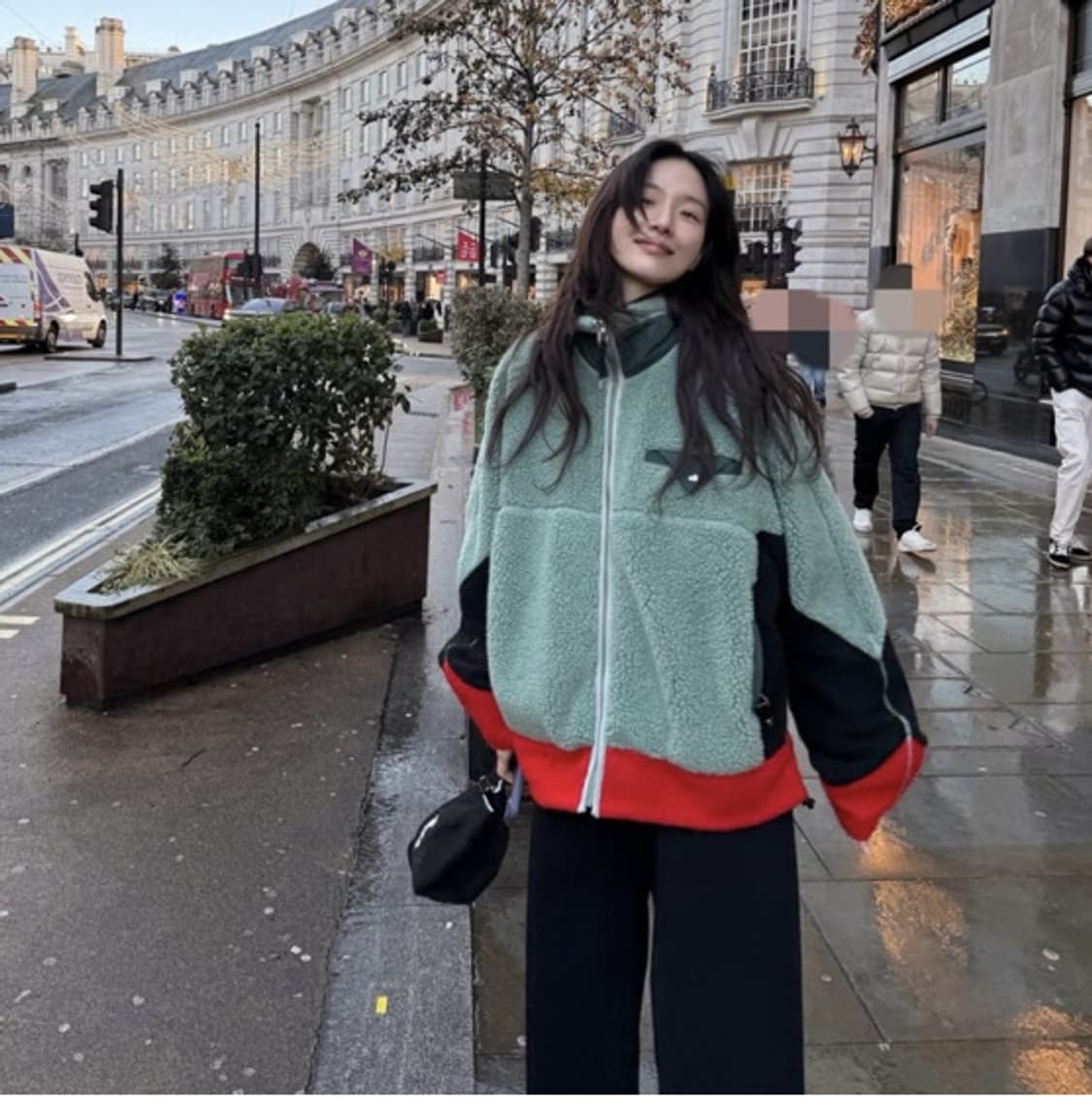 토가 울 져지 블루종 블랙 판매합니다 상품이미지10