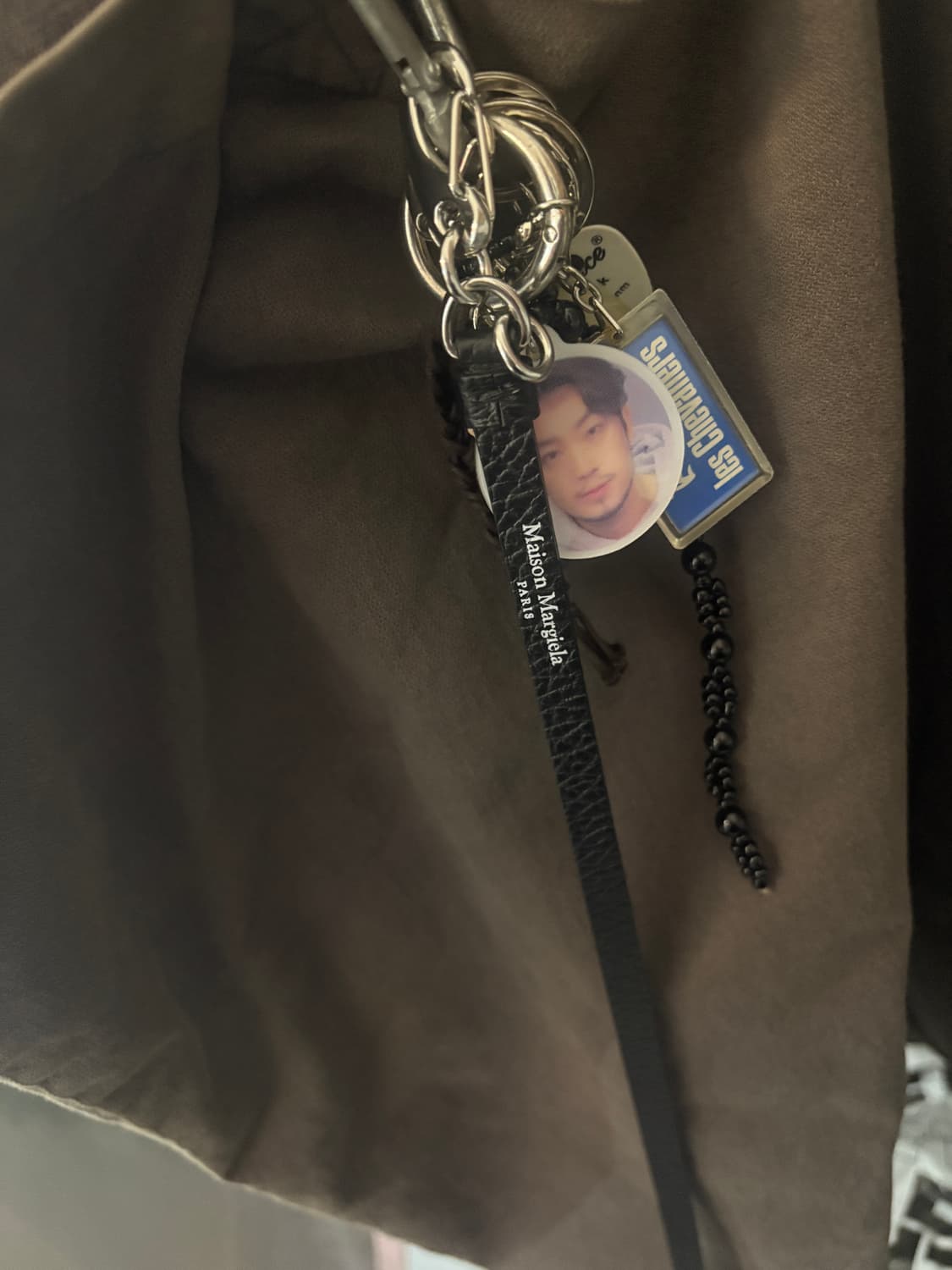 TTF✳️마르지엘라 레더 롱 스트랩 키링 상품이미지1