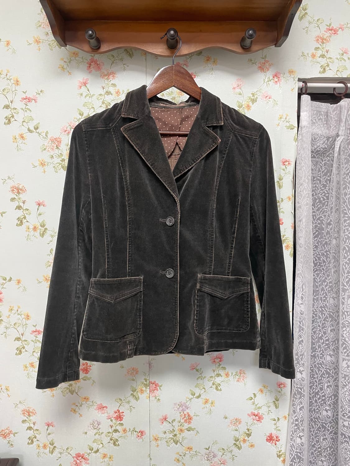 빈티지 브라운 자켓  상품이미지1