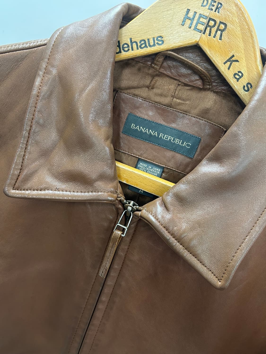 바나나리퍼블릭 레더 자켓 (램스킨) 상품이미지2