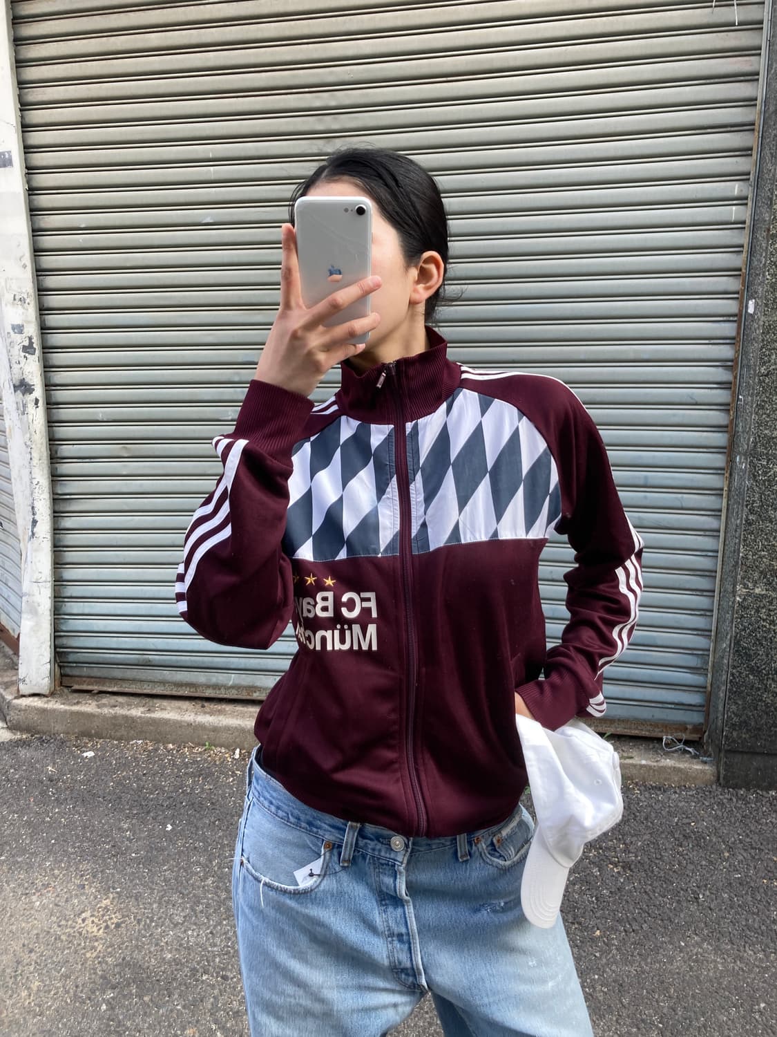 아디다스 독일 뮌헨 버건디 희귀 져지 상품이미지1