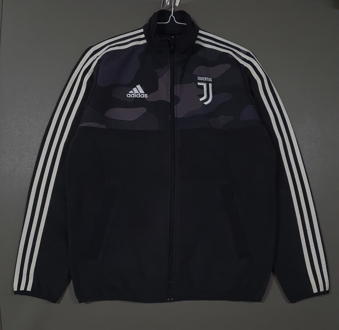 L) 아디다스 유벤투스 시즌스페셜 플리스 트랙탑 카모 져지 후리스 자켓 상품이미지2