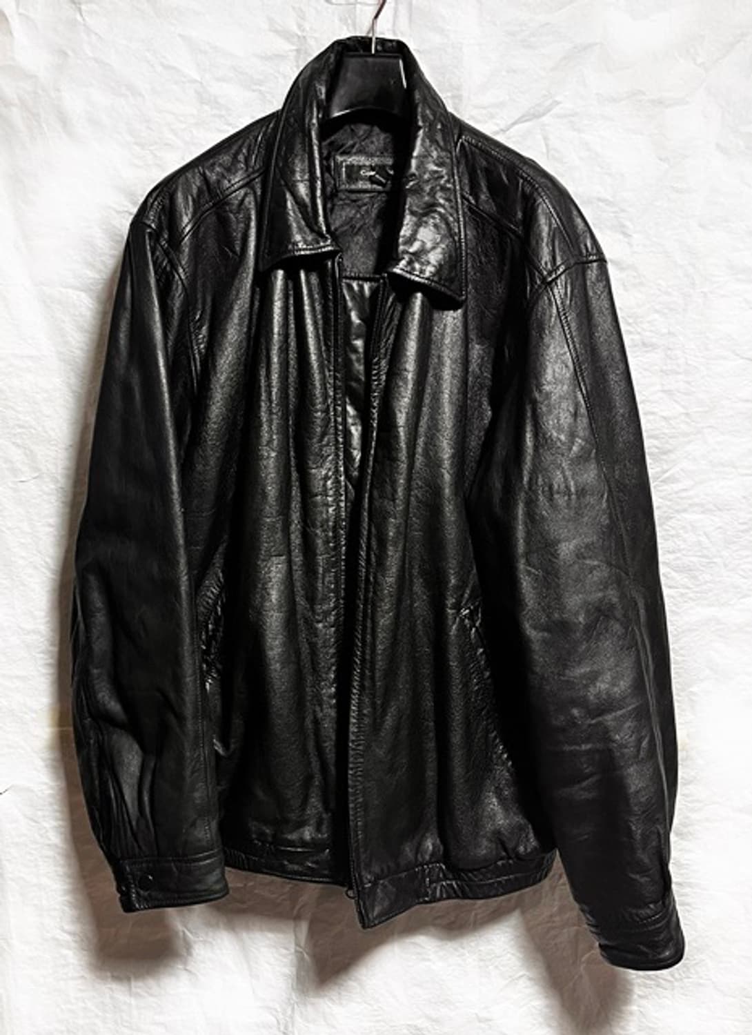 cole brook L 블랙 리얼 가죽자켓 상품이미지1