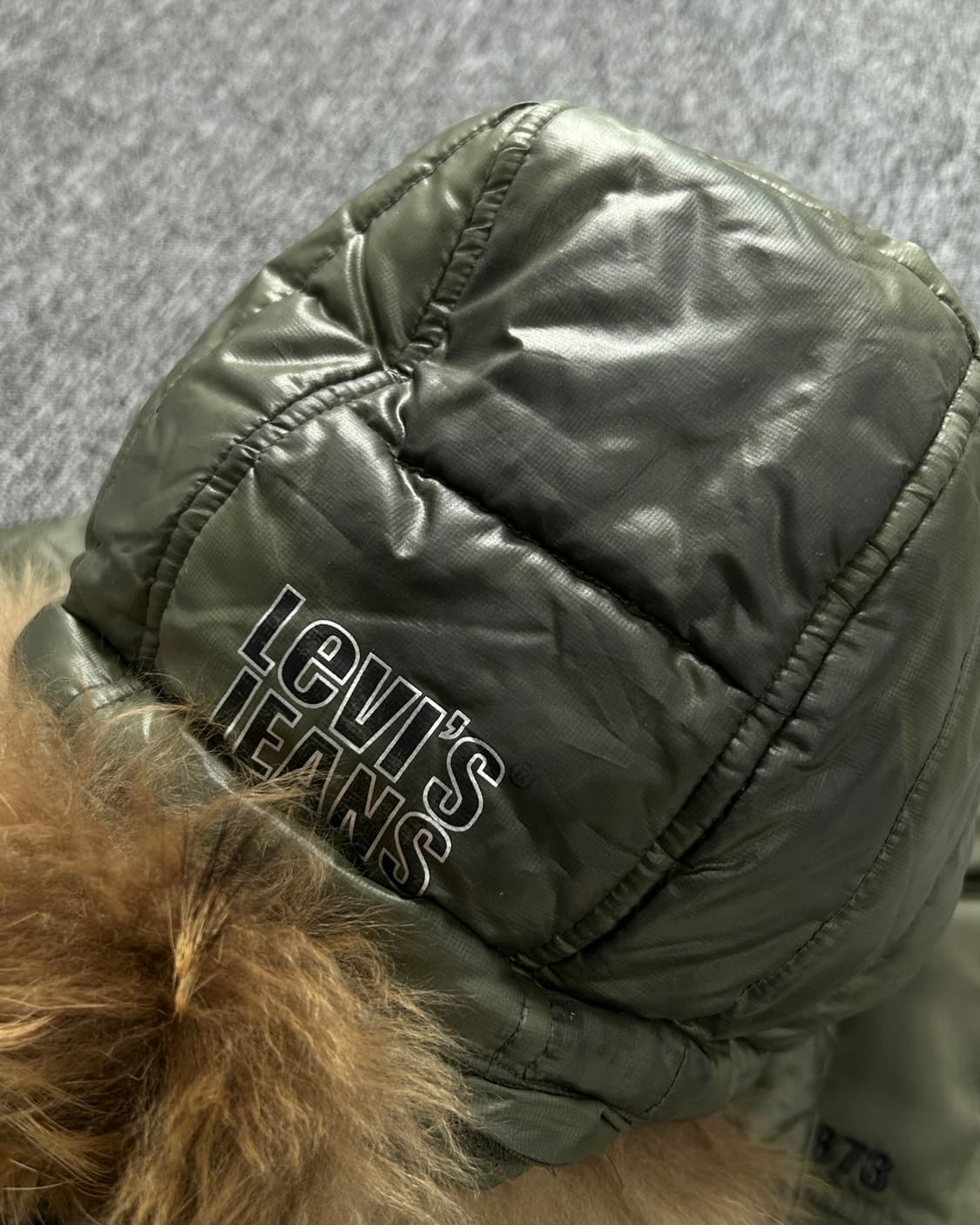 리바이스키즈 카키 패딩 점퍼  상품이미지7