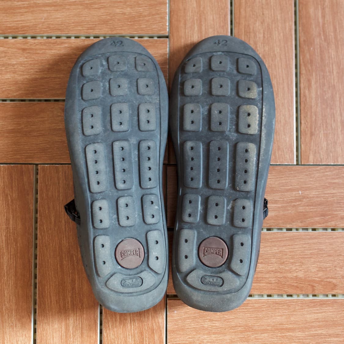 Camper lace-up punching sneakers 상품이미지8