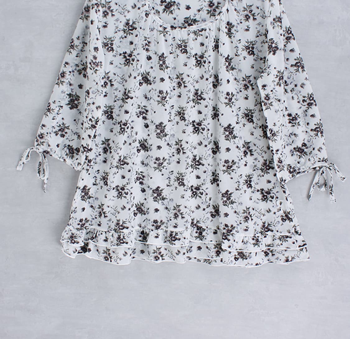 Lacifonelli _ floral blouse _S4415 상품이미지3