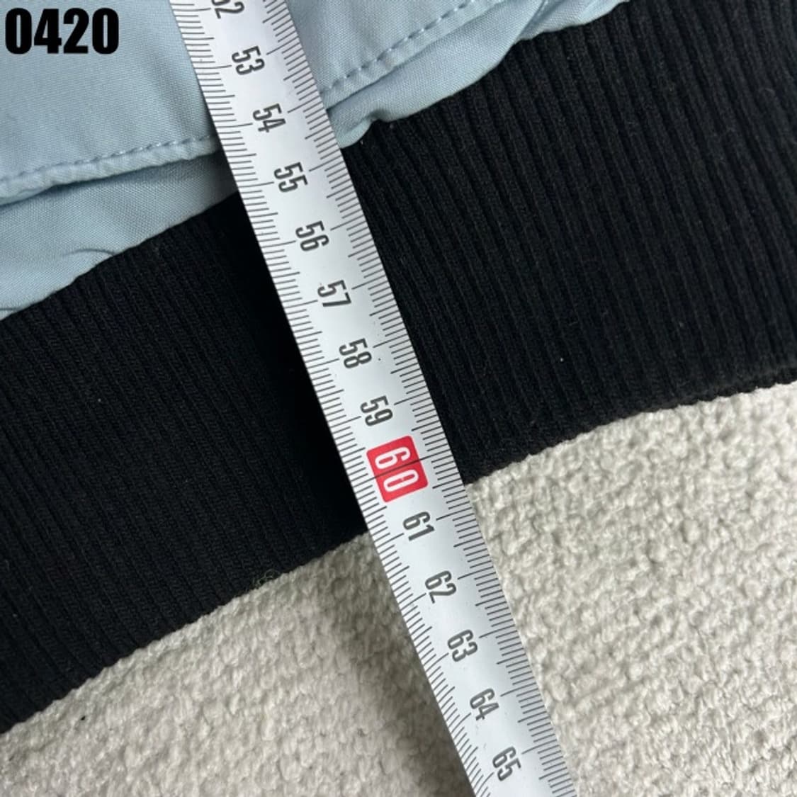 NBA 패딩 점퍼 하늘색 후드 s 상품이미지5