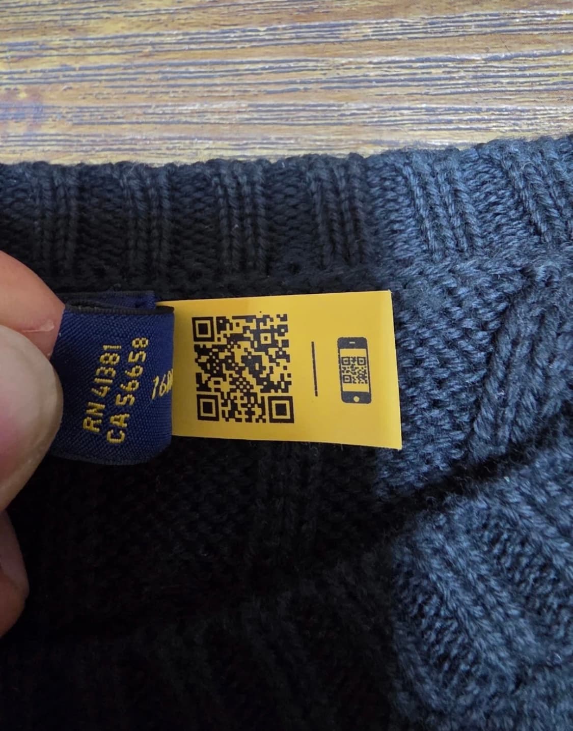 폴로 랄프로렌 여성 꽈배기 니트 상품이미지4