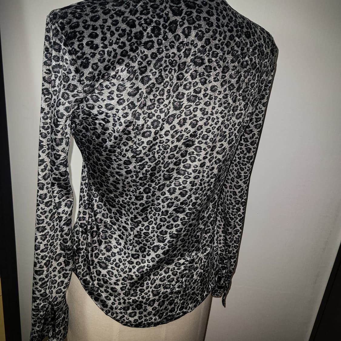 Gyaru~ SPACE ICON Leopard Blouse 상품이미지3