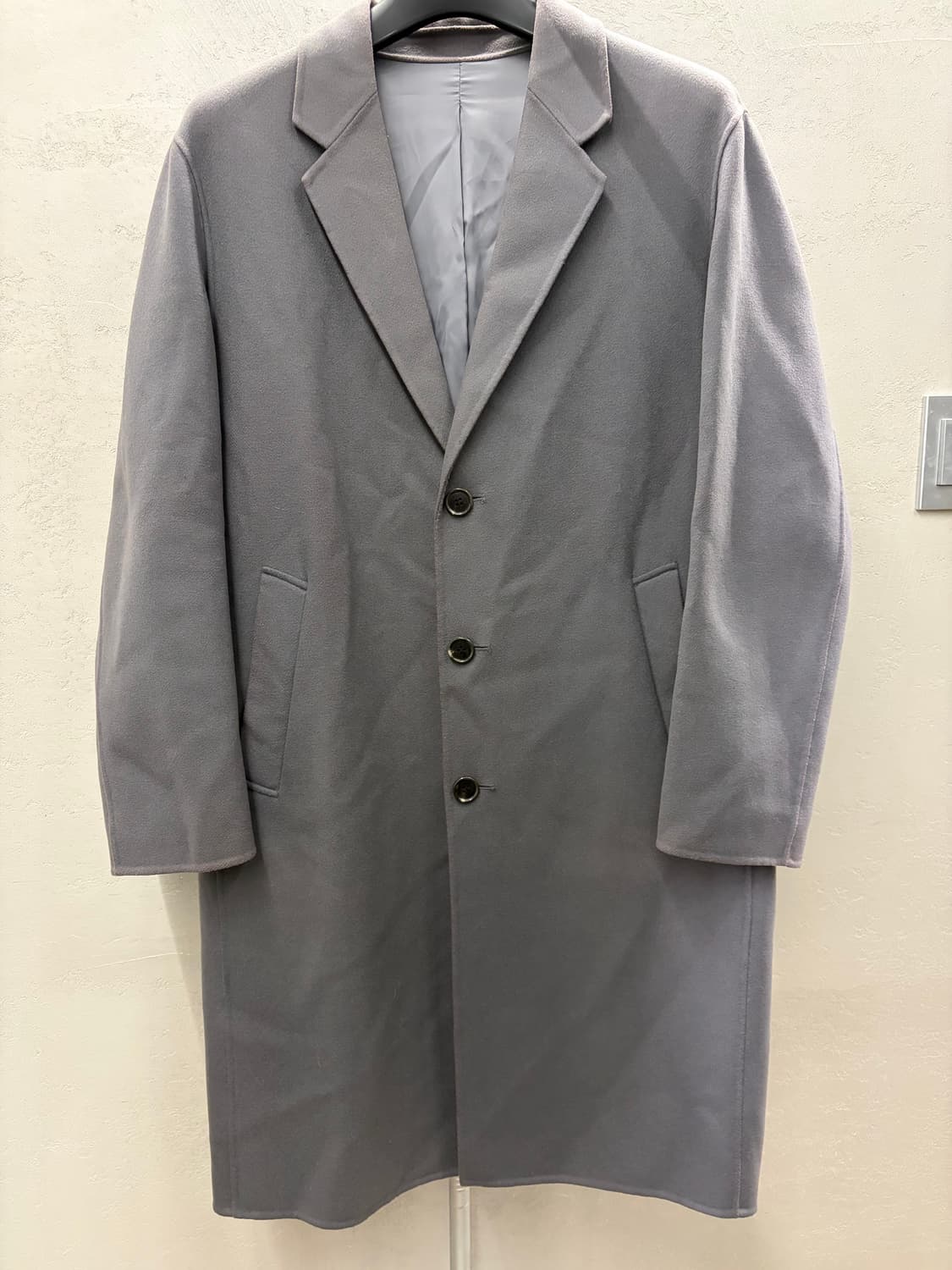 Solid Homme cashmere coat gray 48 상품이미지2