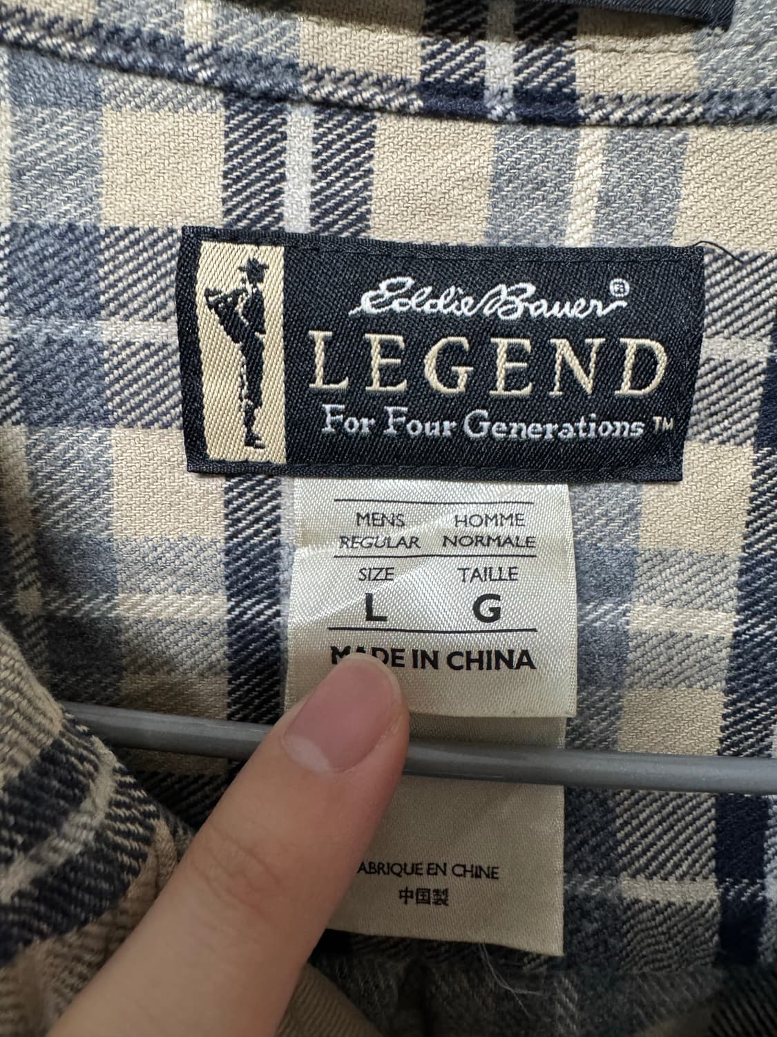 90s 에디바우어 레전드라인 워크셔츠자켓 상품이미지3