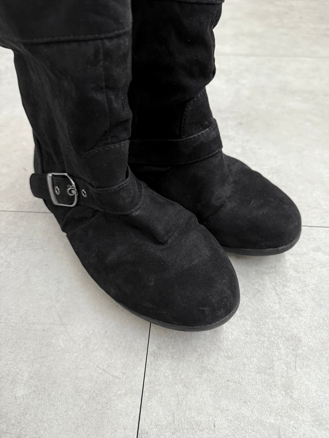 JPN 스웨이드 부츠 상품이미지3