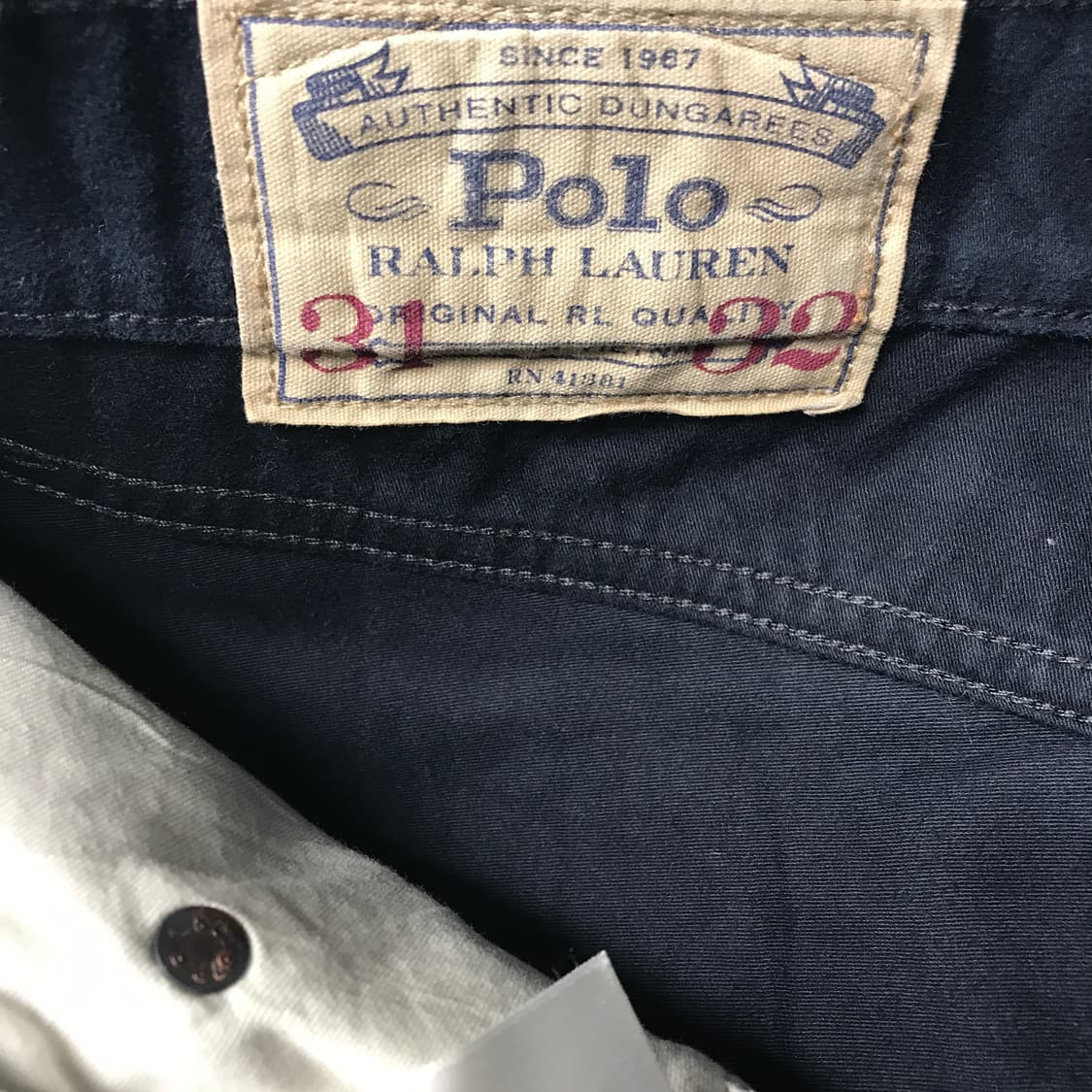 폴로 랄프로렌 네이비 팬츠 31/32 상품이미지7