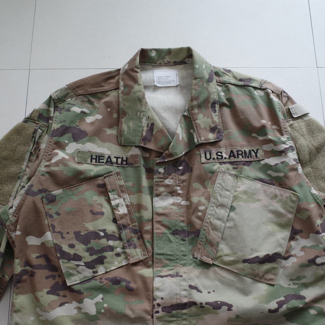 미군 오리지널 ACU OCP 전투복 상의 M-R 상품이미지2