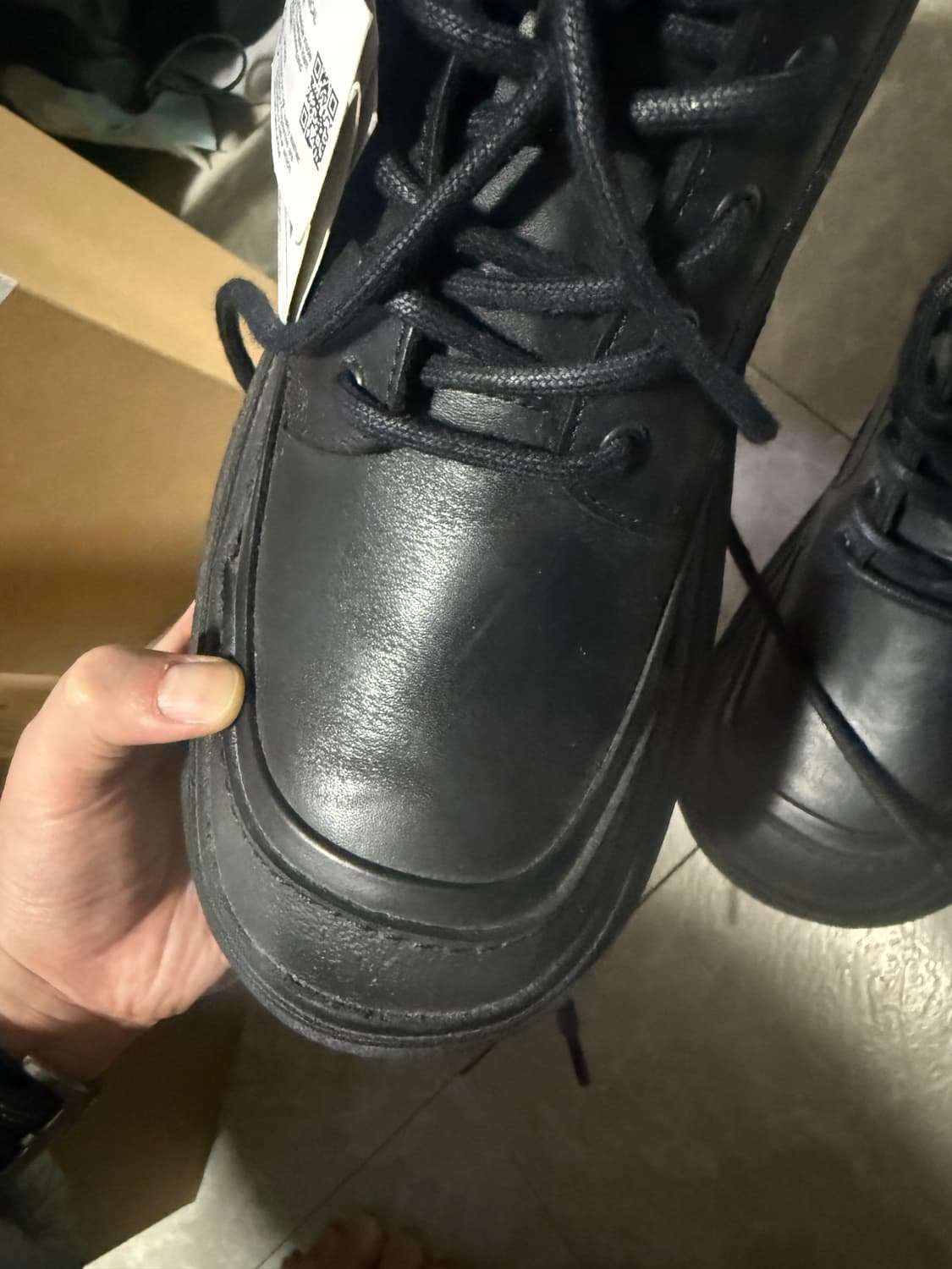 41사이즈 자라 스튜디오니콜슨 레더 부츠 상품이미지4