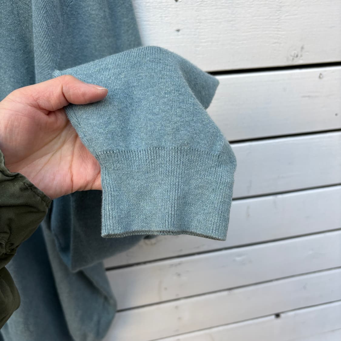 Polo 폴로 피마코튼 브이넥 니트 상품이미지6