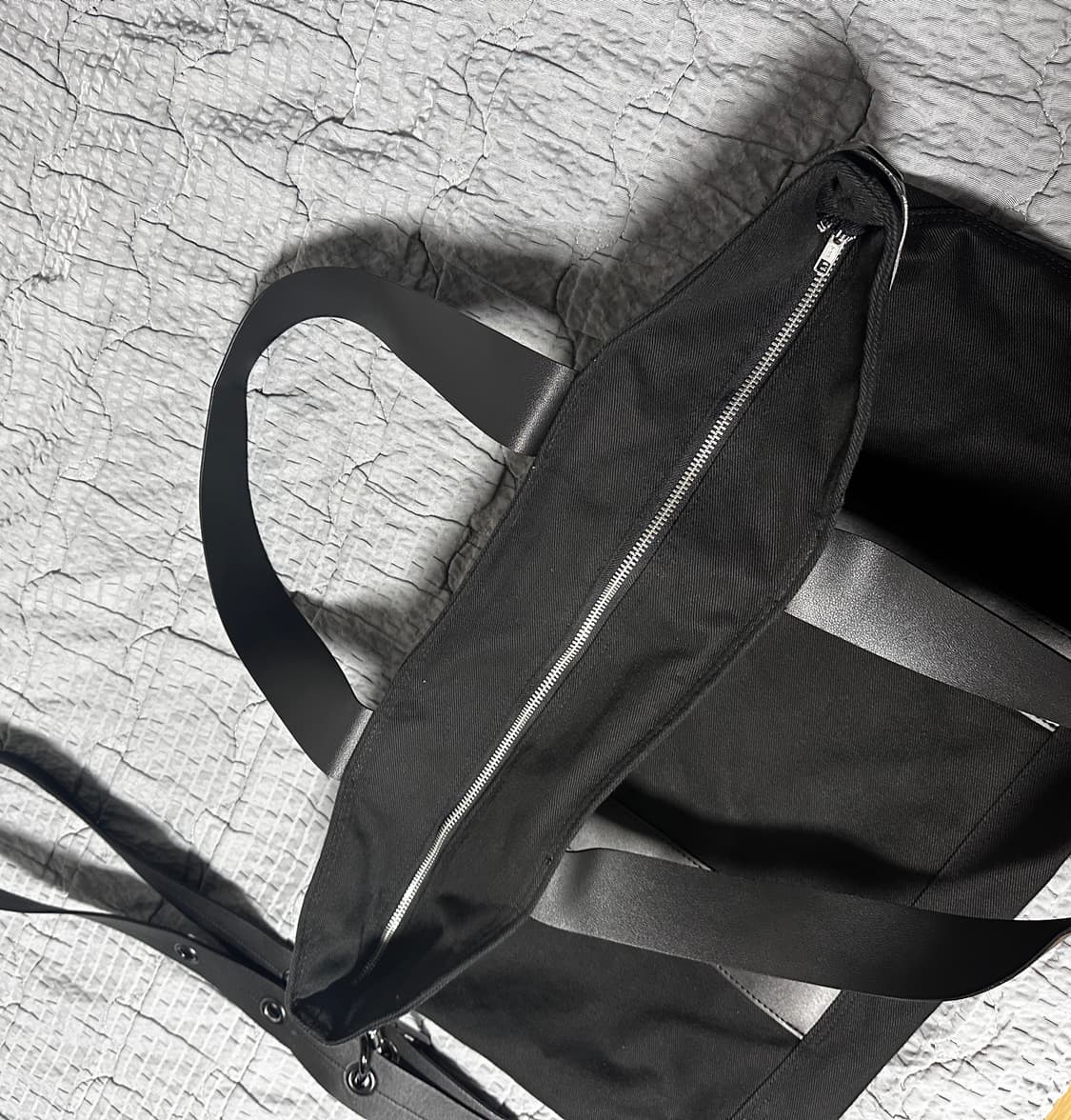 알렌느 블랙 크로스백 토트백 상품이미지2