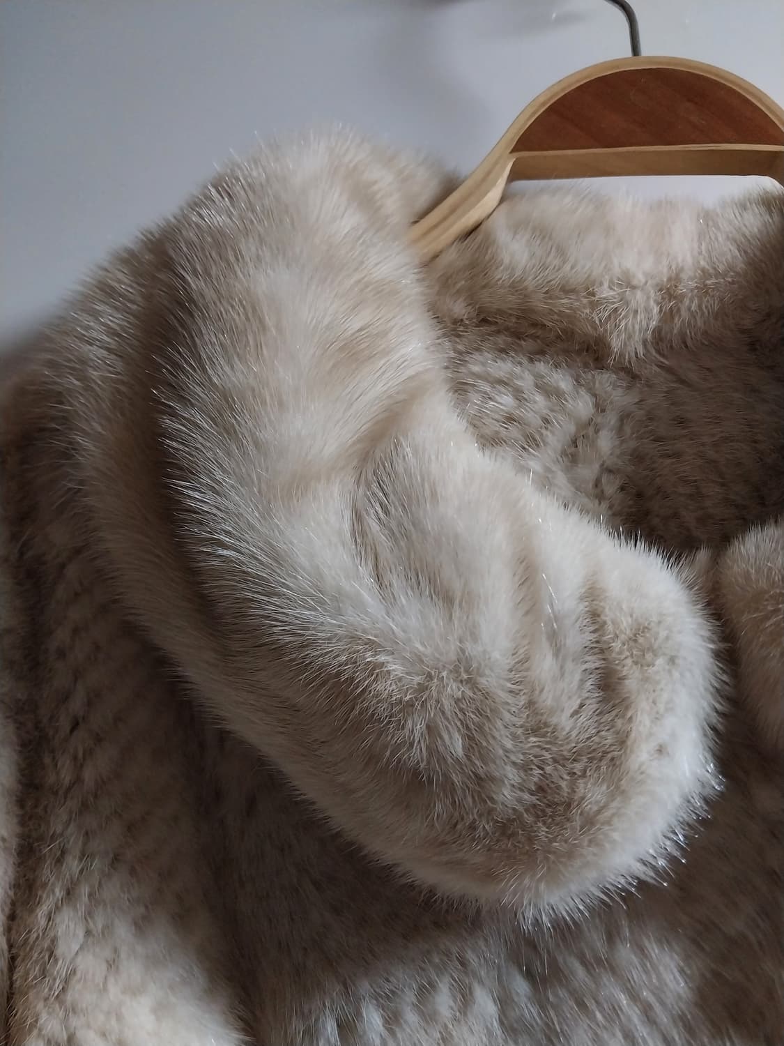 밍크 숏코트아이보리  천연퍼 상품이미지4