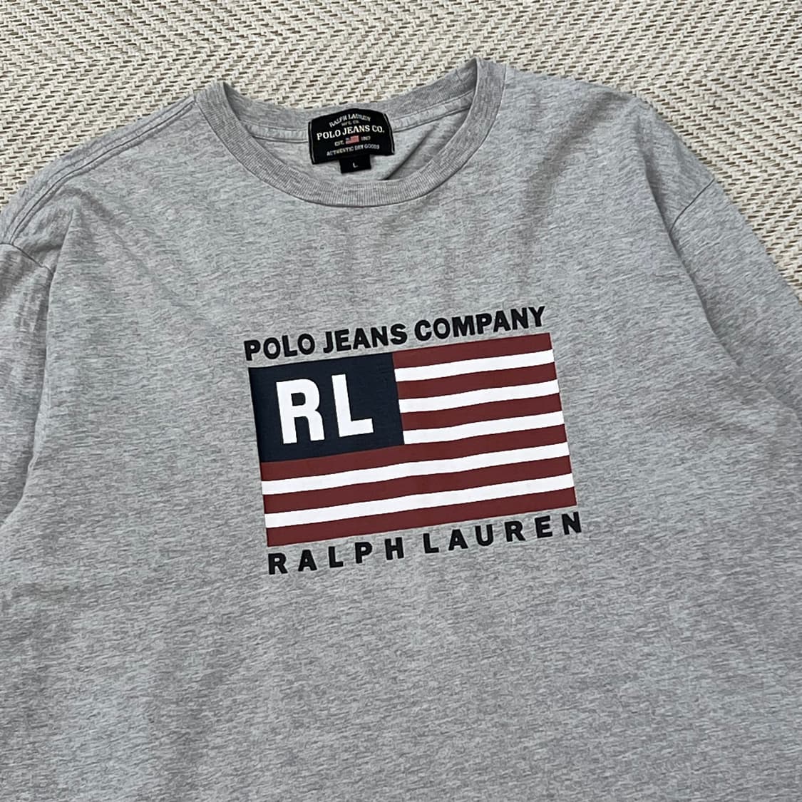 폴로진스컴퍼니 빅로고 롱슬리브 r3484 상품이미지3