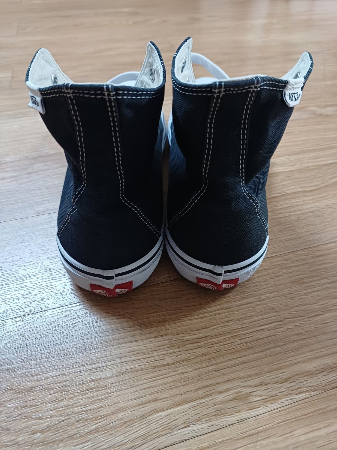 반스 블랙 캔버스 하이탑 270 vans 컨버스 척 275 상품이미지6