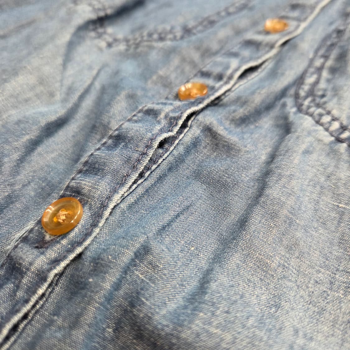 Armani Exchange 아르마니 익스체인지 데님 셔츠 원피스 상품이미지5