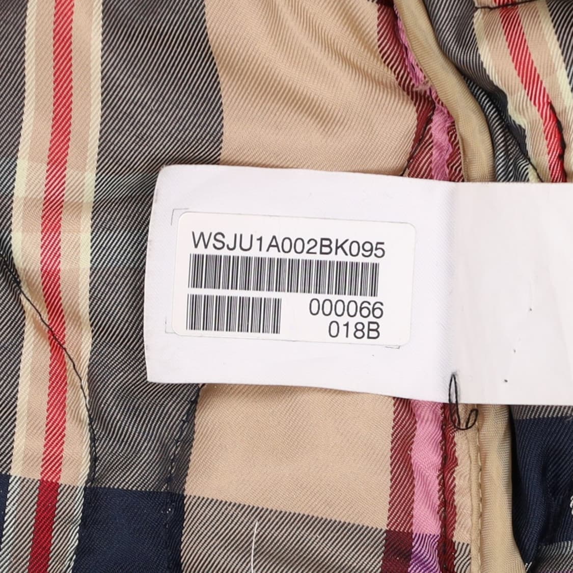 [95-165] 헤지스 여성 퀄팅 노바체크 패딩 자켓 N7016 상품이미지6