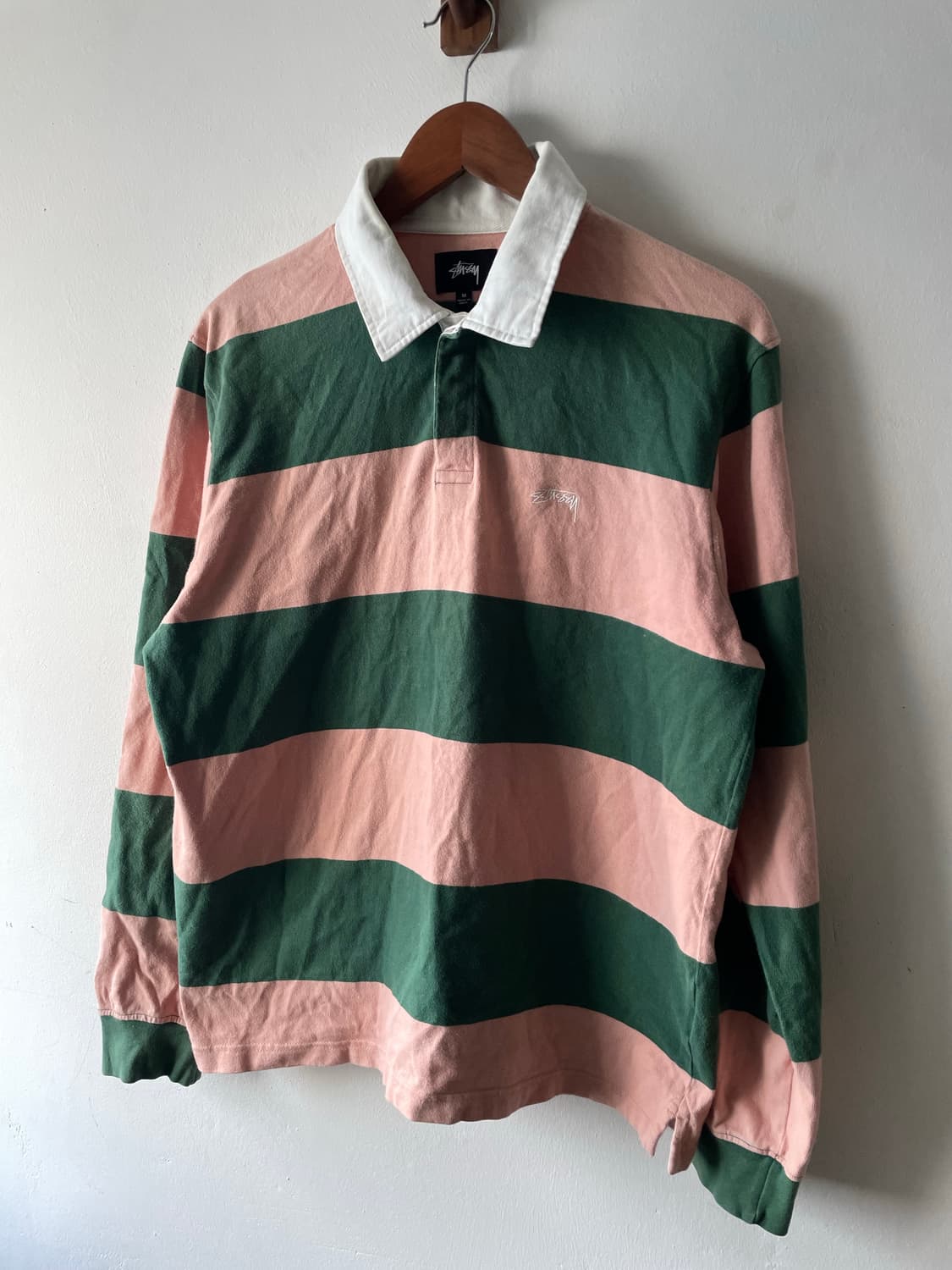 스투시 스트라이프 럭비 티셔츠 상품이미지3