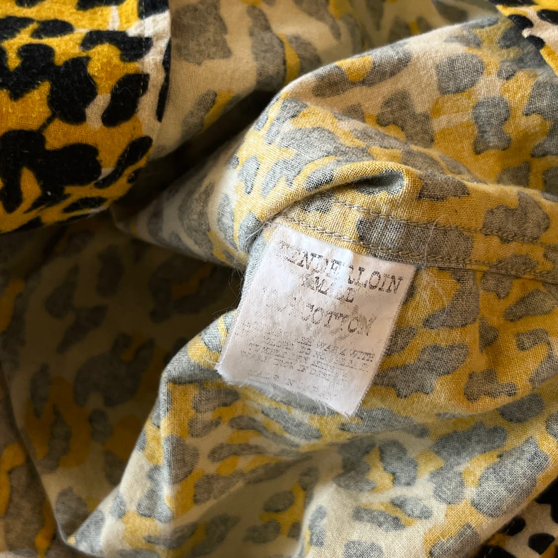 텐더로인 레오파드 오픈칼라 셔츠 상품이미지6