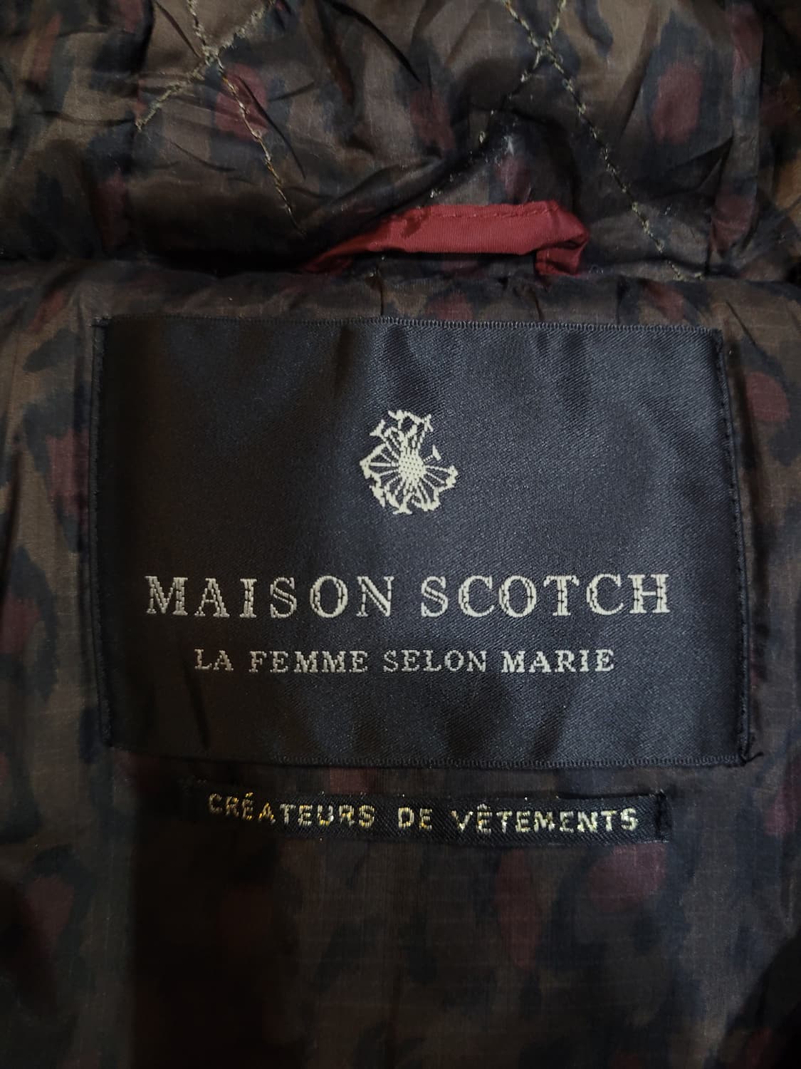 MAISON SCOTCH 메종스카치 다운 후드 롱패딩 상품이미지5