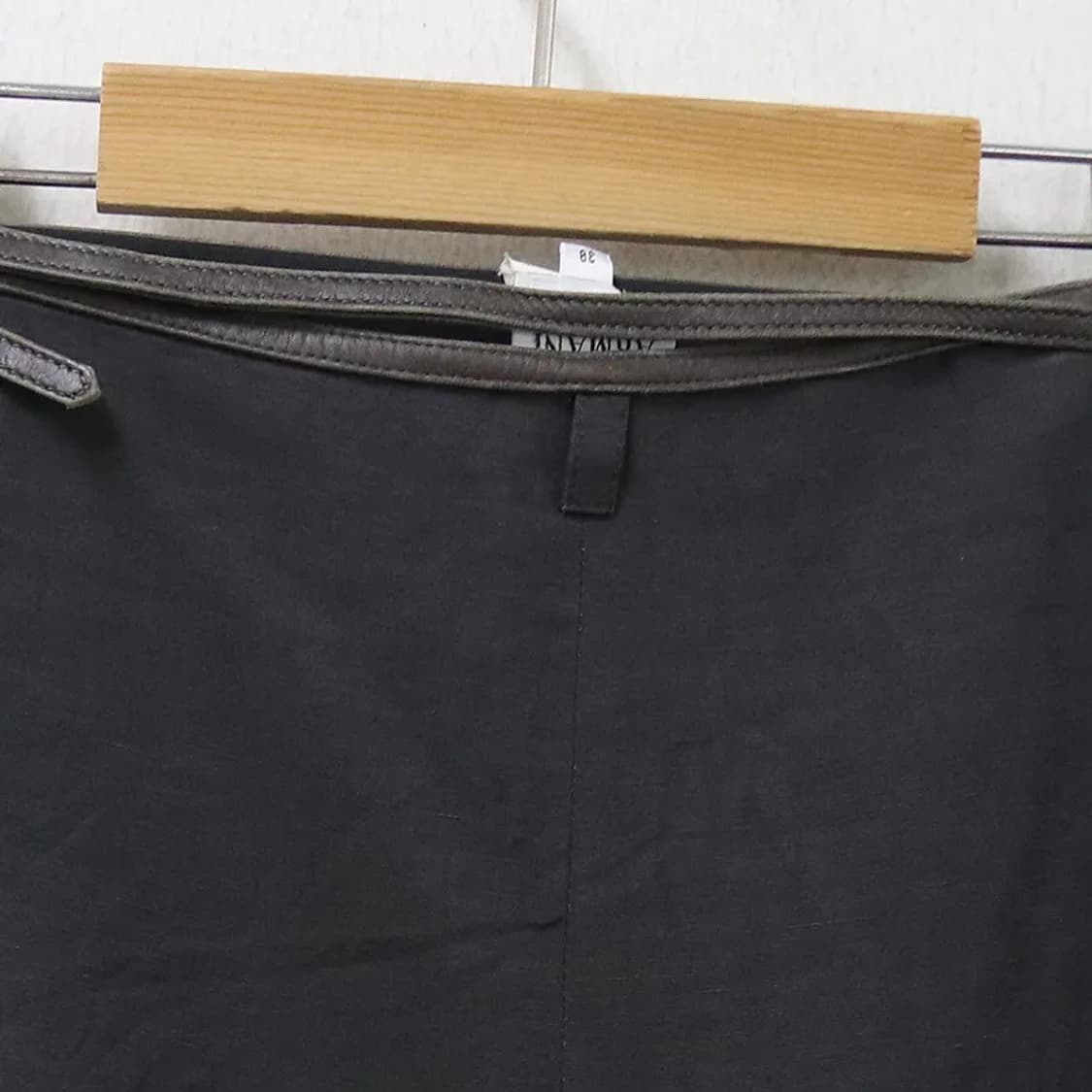 아르마니 실크 혼방 랩 스커트 54405 상품이미지5