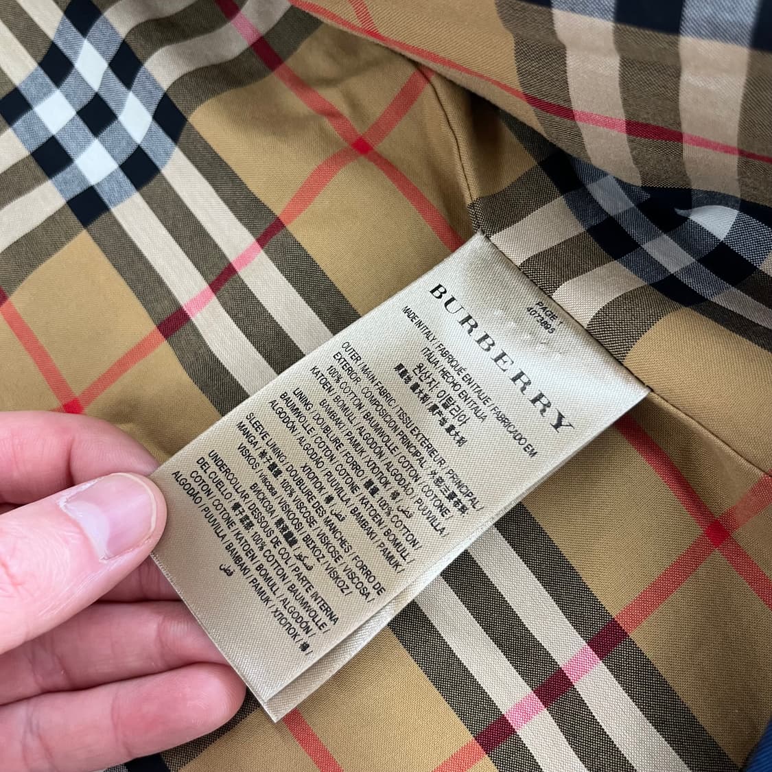 버버리 싱글 트렌치코트 신형 52 상품이미지7