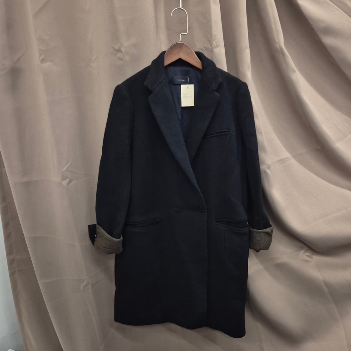 시스템 캐시미어 블랜디드 코트 80 상품이미지1