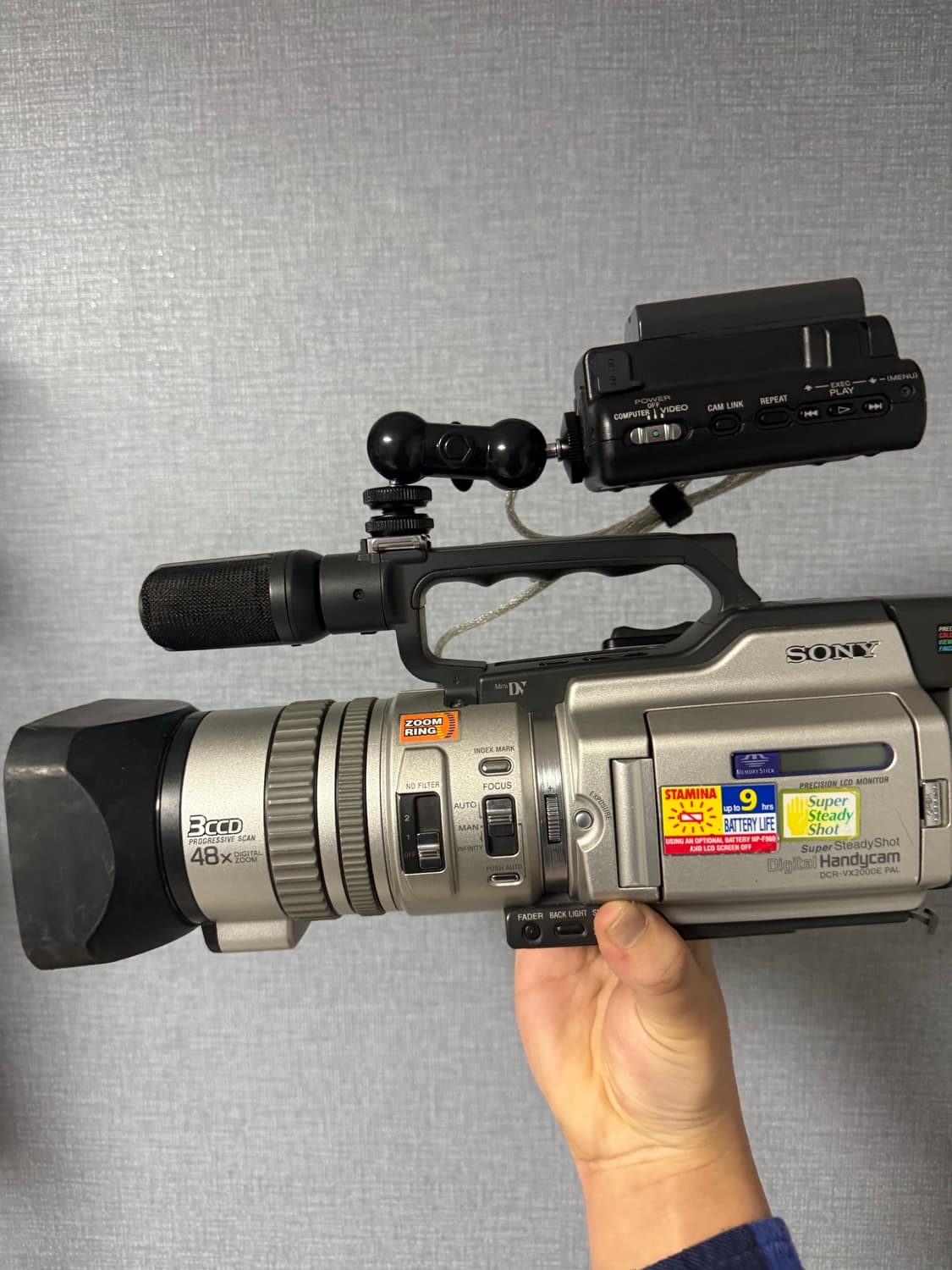 Sony vx2000, hvr-dr60 테이프리스 셋업 상품이미지2