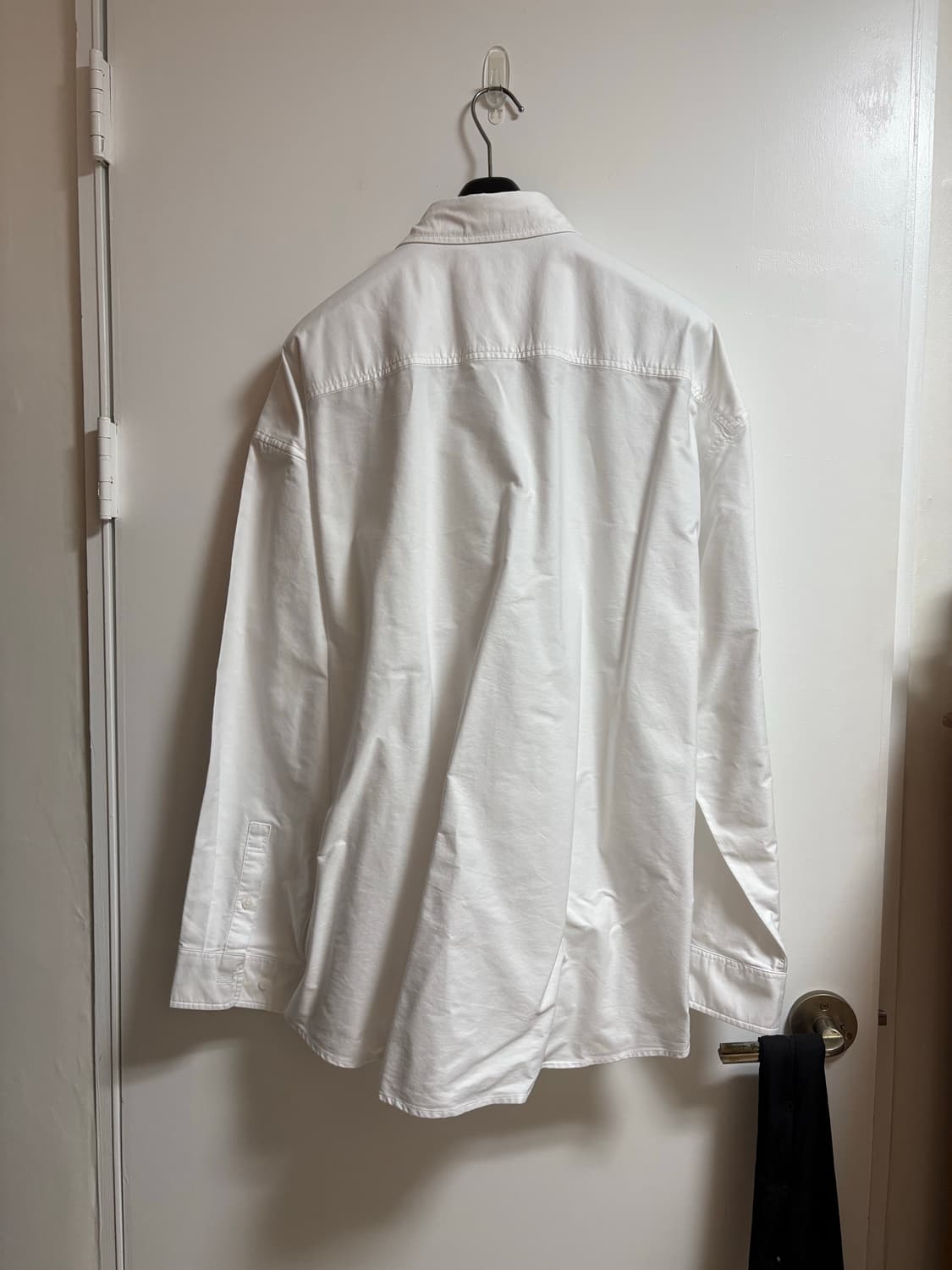 [2XL] 무신사 스탠다드 오버사이즈 옥스포드 셔츠 화이트 상품이미지2