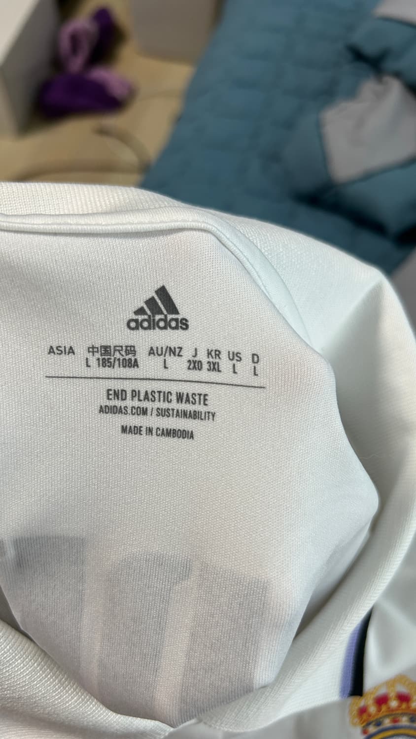 22 23 레알마드리드 모드리치 유니폼 L 상품이미지6