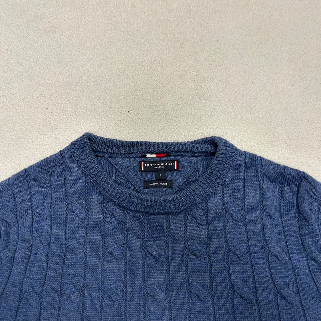 Tommy Hilfiger Navy Cable Knit 상품이미지6