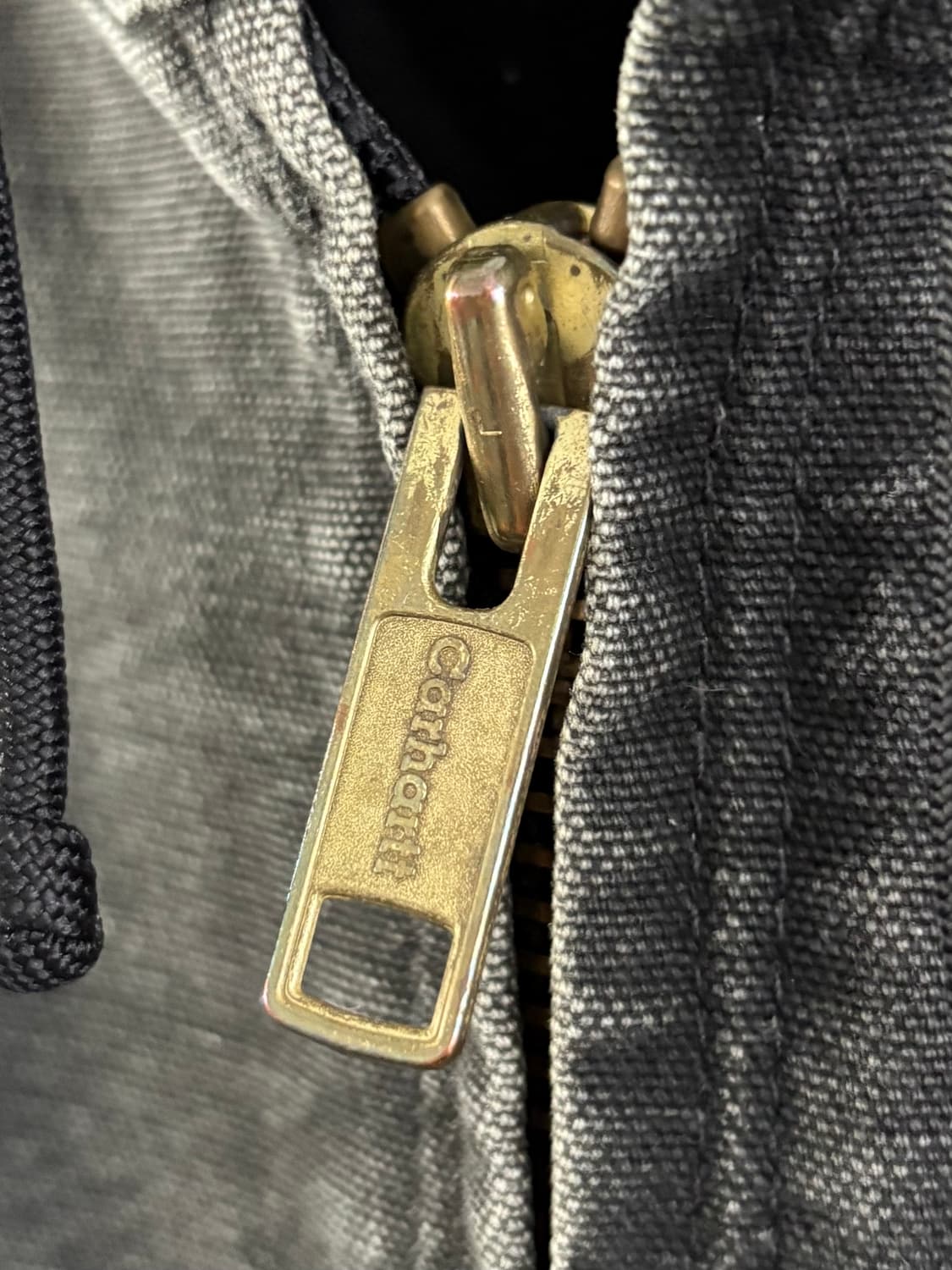 Carhartt 칼하트 차콜컬러 후드 워크자켓 상품이미지7