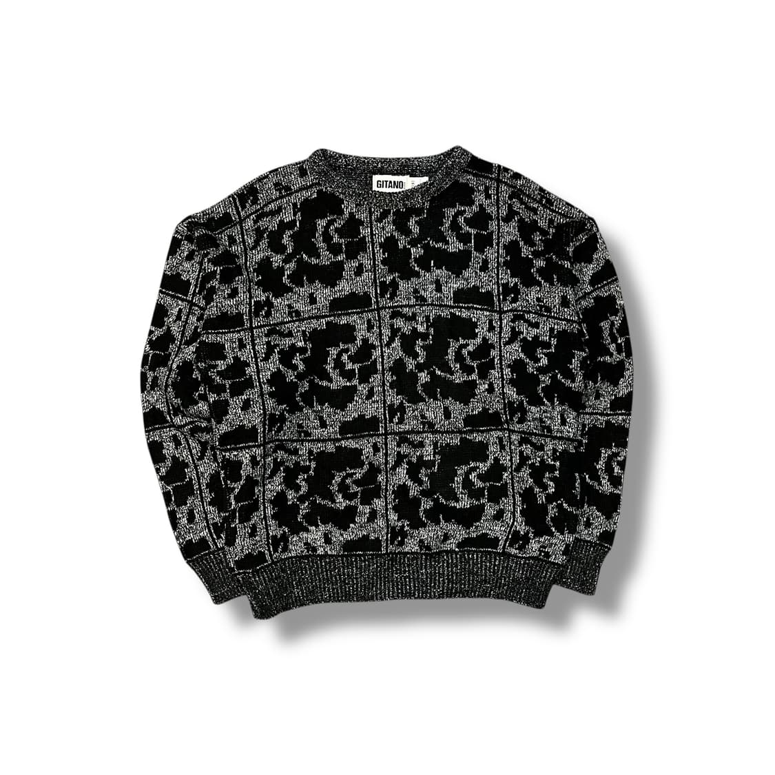  80s GITANO 패턴 니트 y13875 상품이미지2