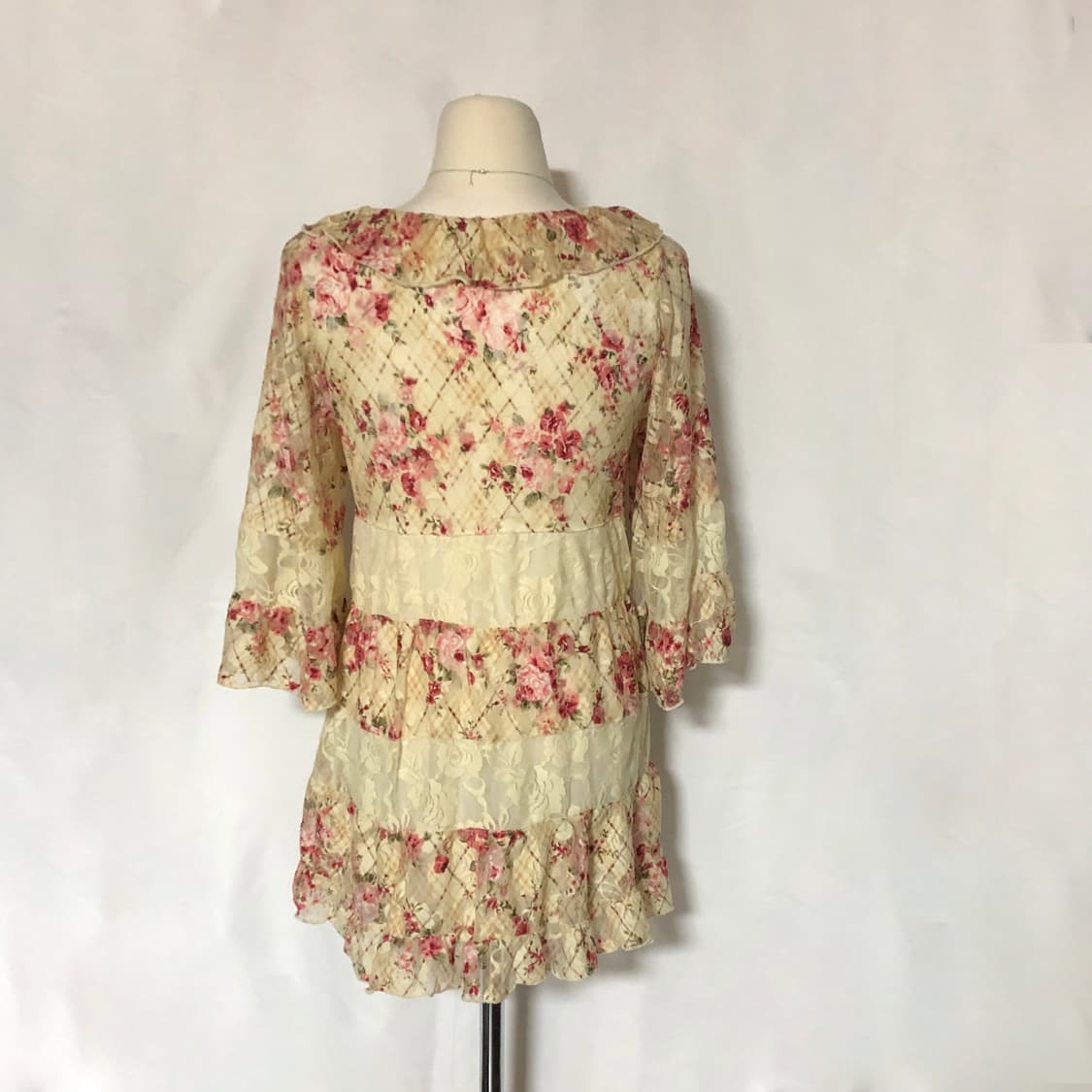 꽃무늬 레이스 블라우스  플로랄 상품이미지5