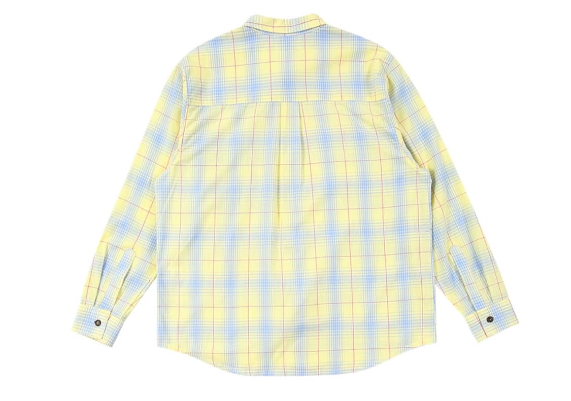 썸머 라이트 체크 셔츠 레몬 상품이미지2