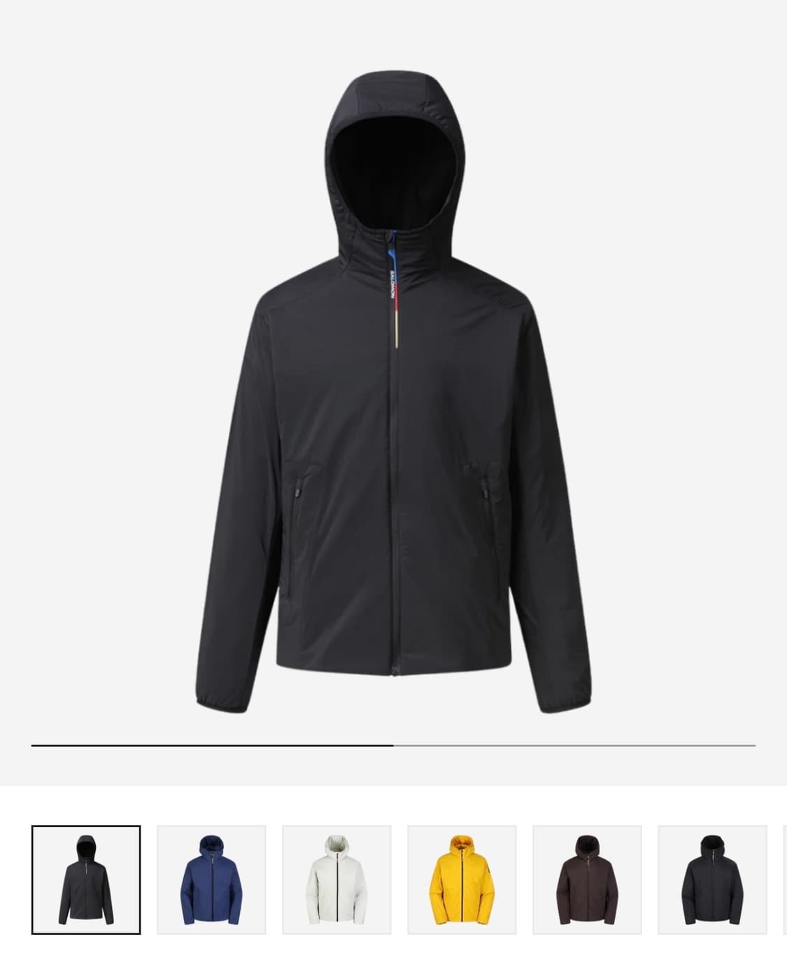 살로몬 모디세이 패딩 자켓 블랙 (경량패딩) 상품이미지1