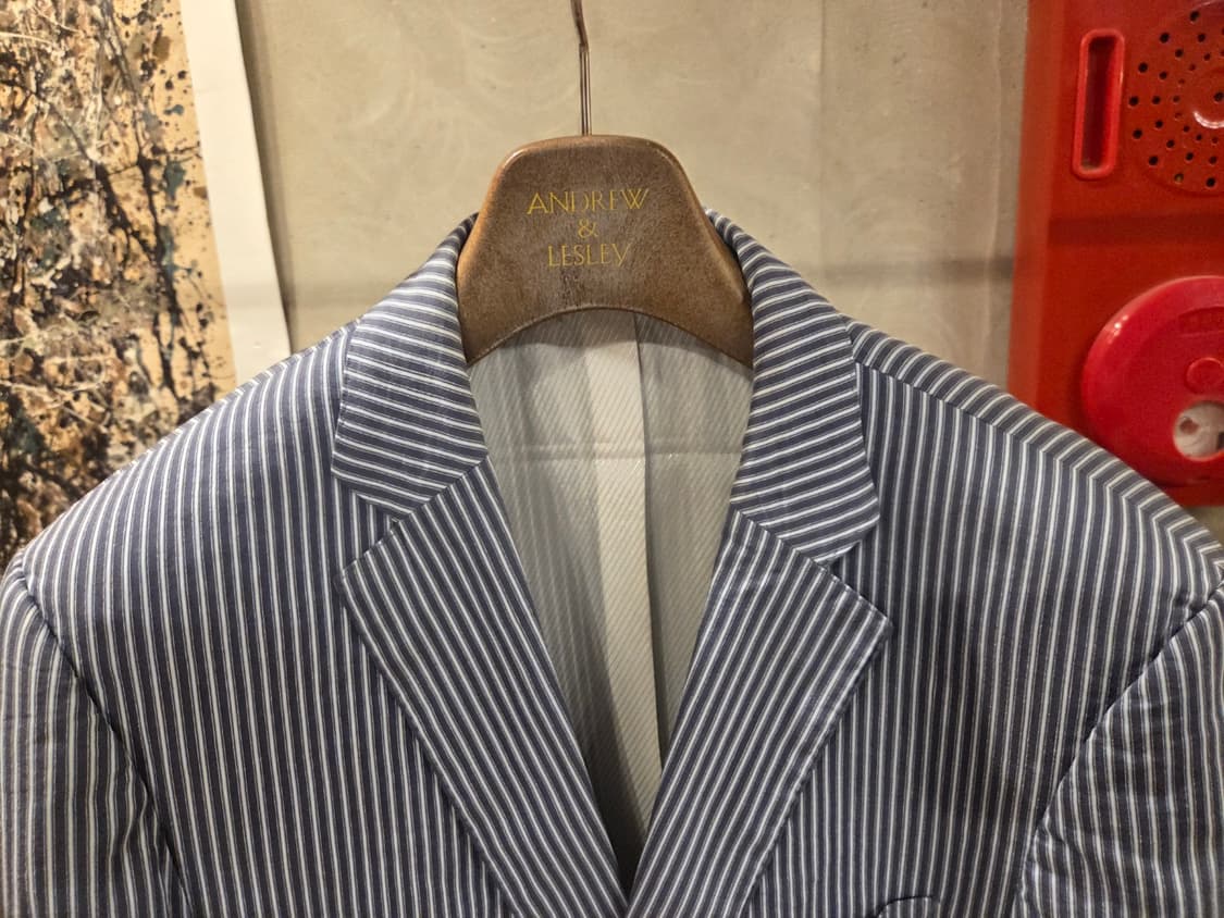 휴고보스 블랙라벨 시어써커자켓  상품이미지2