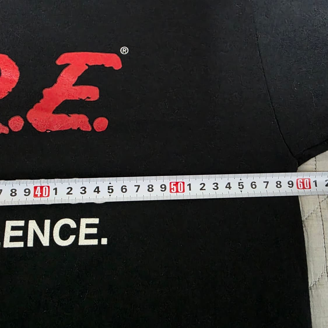 [XL] 90s 빈티지 DARE 티셔츠 블랙 ver. 후룻3 백프린트 상품이미지8
