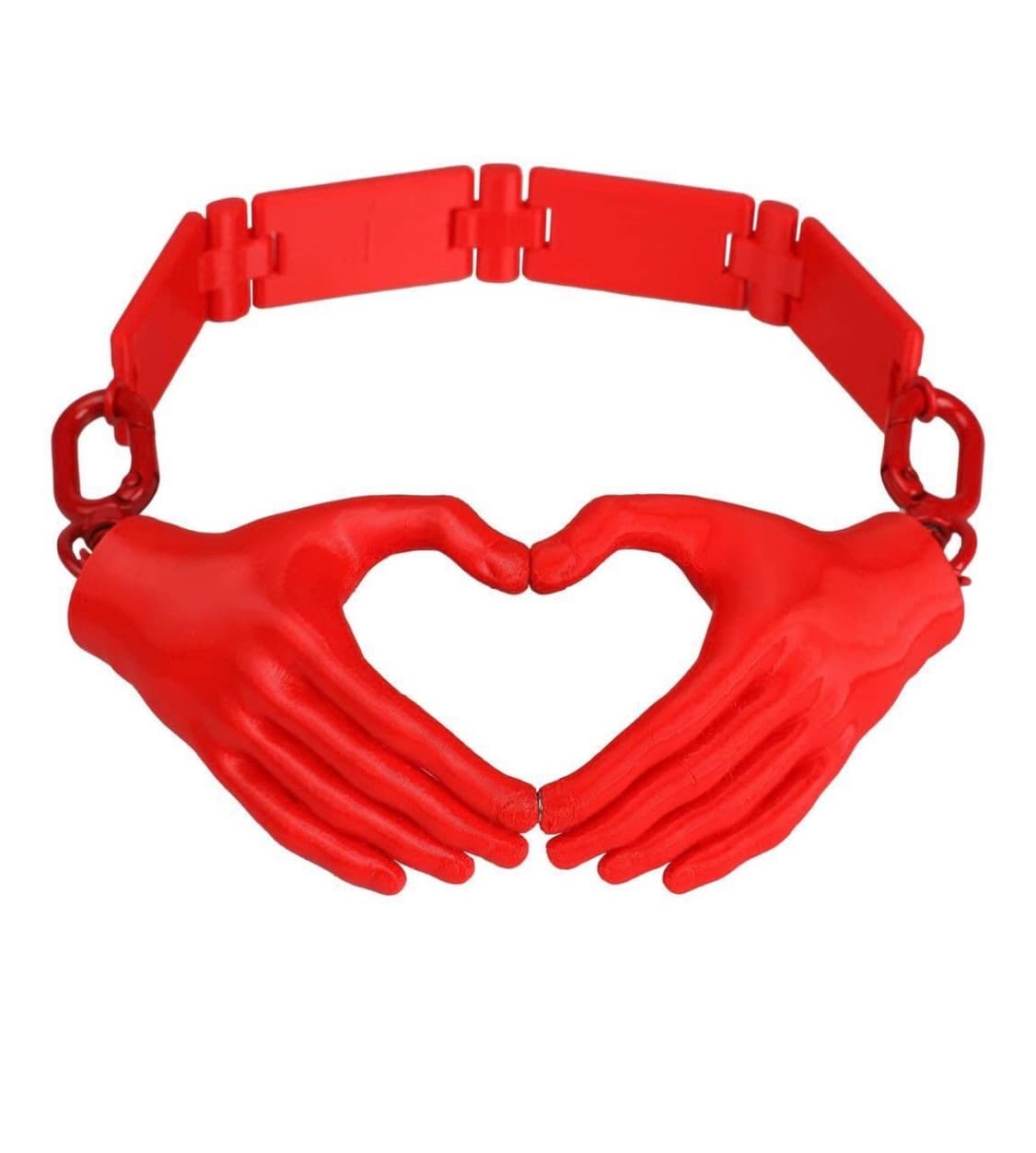 USIC X JEFF FREE PARK 하트 초커 목걸이 상품이미지4